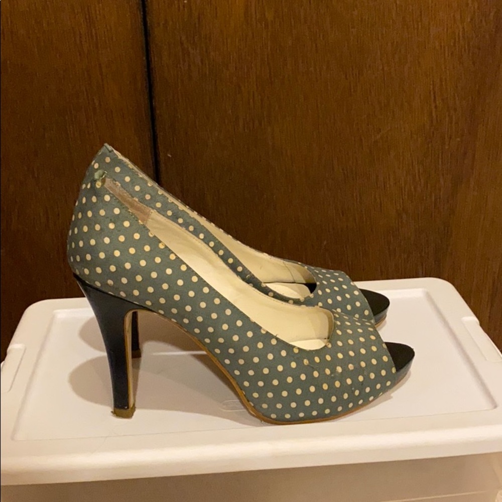 Staccato Peep toe heels